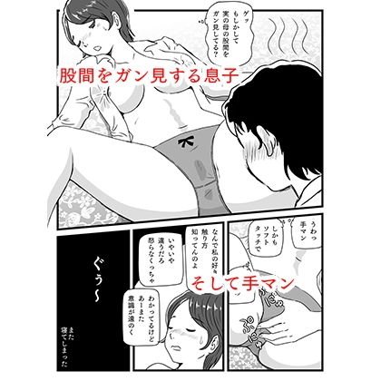 寝ている間に息子が挿入してきた