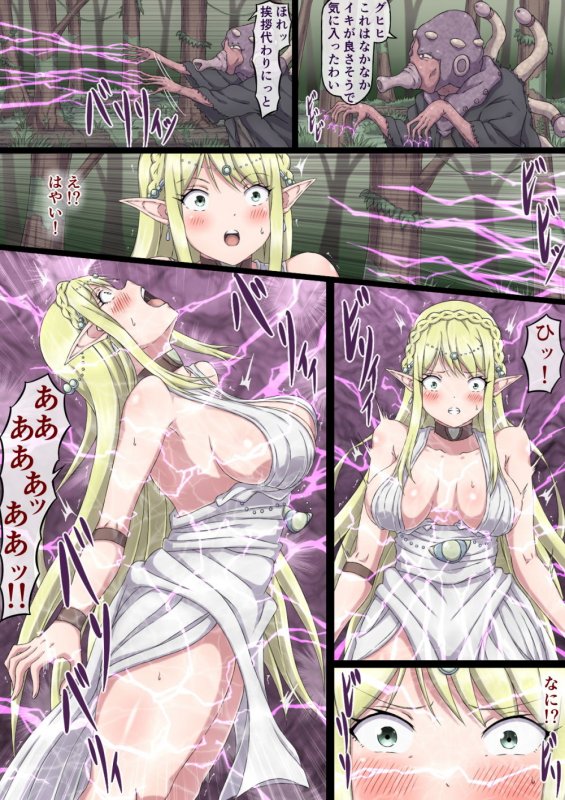 狙われた女エルフ エリシア