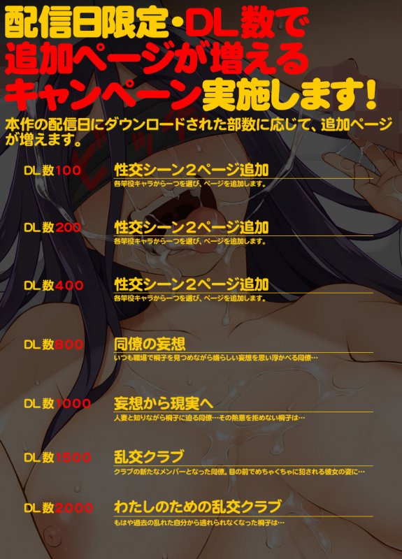 人妻・桐子の調教寝取られ性活 SNSで知り合ったフォロワーと ガチンコセックス、連日ハメまくった妻の話