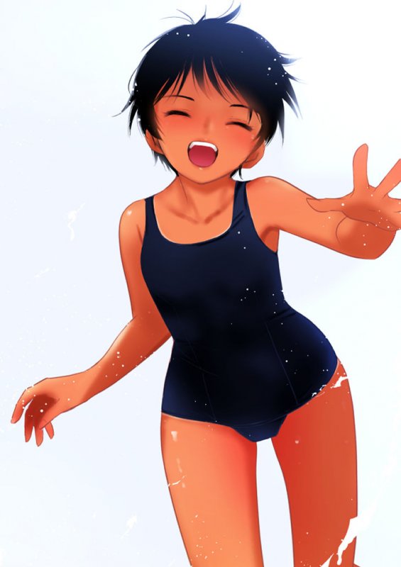 【フルカラー】あの夏の白い肌-故郷の島の日焼け幼なじみとの純愛成就セックス