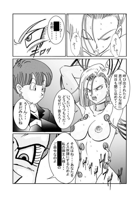 誕生！！悪の女戦士人造人間18号洗脳改造計画-前編-