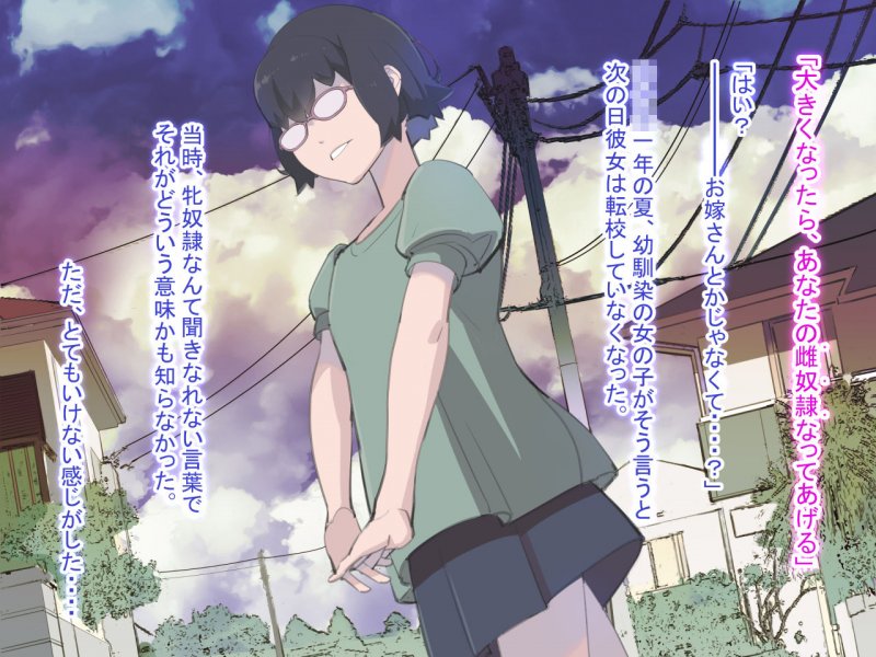 もし、とびっきりの可愛い女の子があなたの牝奴隷になってあげると言われたら・・・？