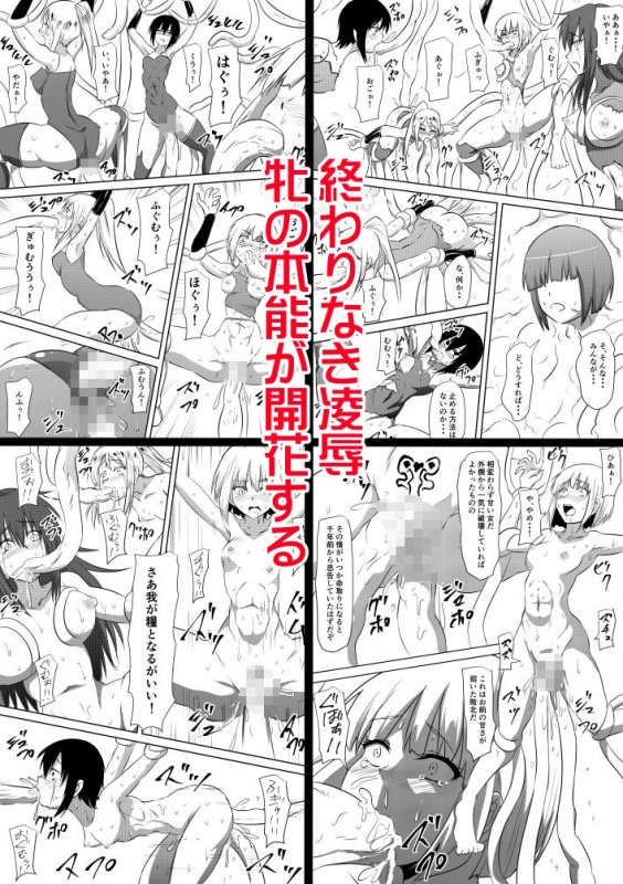 防人敗北孕み奴隷化～牝堕ちさせられるエリート戦士達～