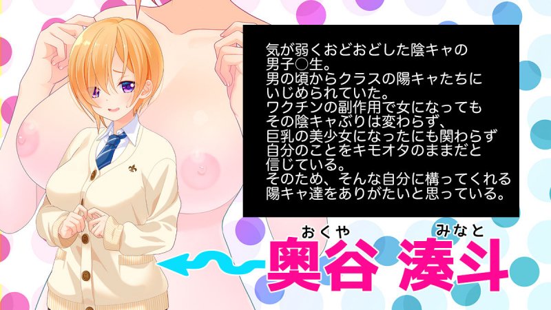 湊斗くんは断れない！～女になった陰キャのボクは都合のイイみんなの肉オナホ～