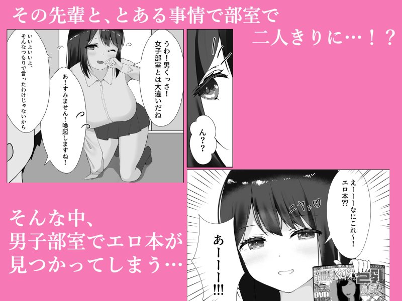 セックスレスの巨乳先輩と関係をもってしまったお話
