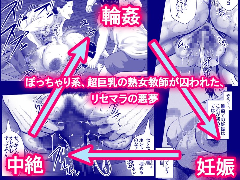 突姦交事 再炎 ～ そのオバサン先生が妊娠と中絶をくり返す理由（ワケ）～