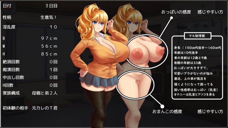 爆乳ギャル痴漢電車
