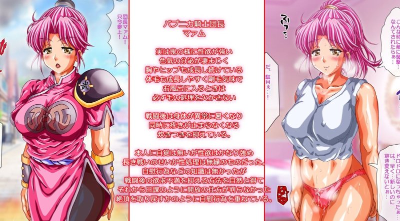 マァム堕ち～抗えない恥辱淫楽に卑猥化する伝説の聖母～