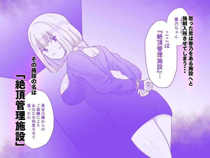 絶頂管理施設～パパ活詐欺女矯正記録～