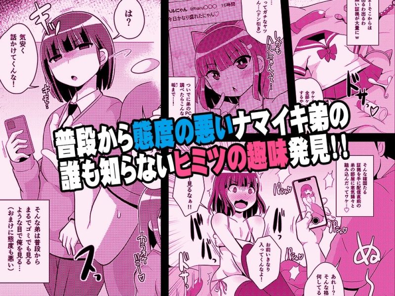 ナマイキ弟の精嚢をこねくり回してメス♂にする本