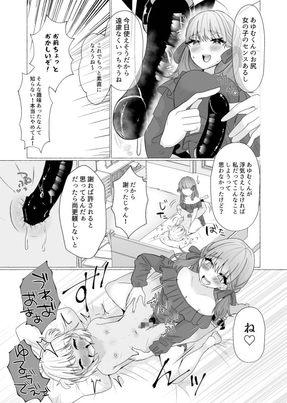 メス堕ち制裁～浮気した彼をメスにするまで～