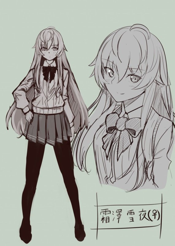 銀髪赤目TS美少女_幼なじみする話