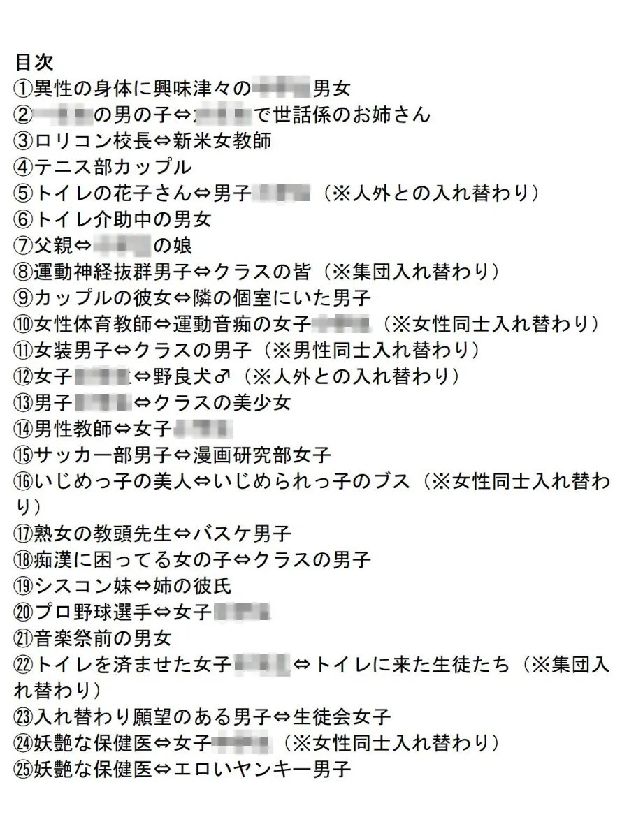 入れ替えトイレの怪（中編）