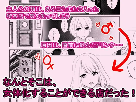 ここは、女体化喫茶 Trans Sexual Cafe