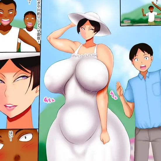 ママは夏限定腰振りドスケベおばさん