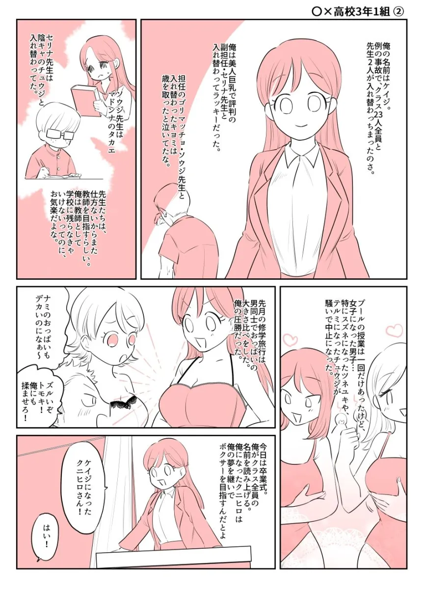 入れ替わりテロ事件から一年後3