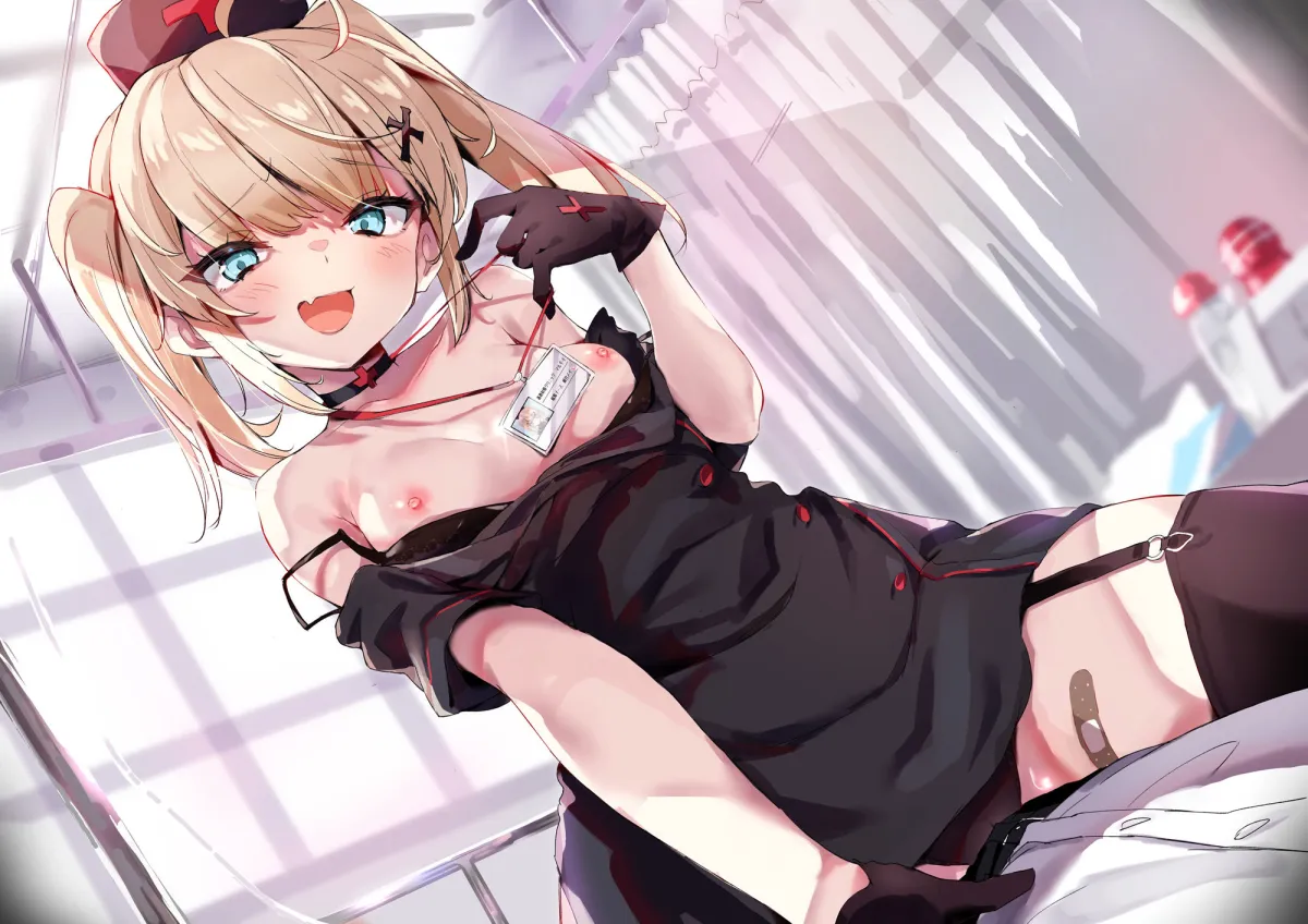 メスガキJK黒ナースのオナニー命令射精管理 逆転孕ませ交尾で分からせ調教