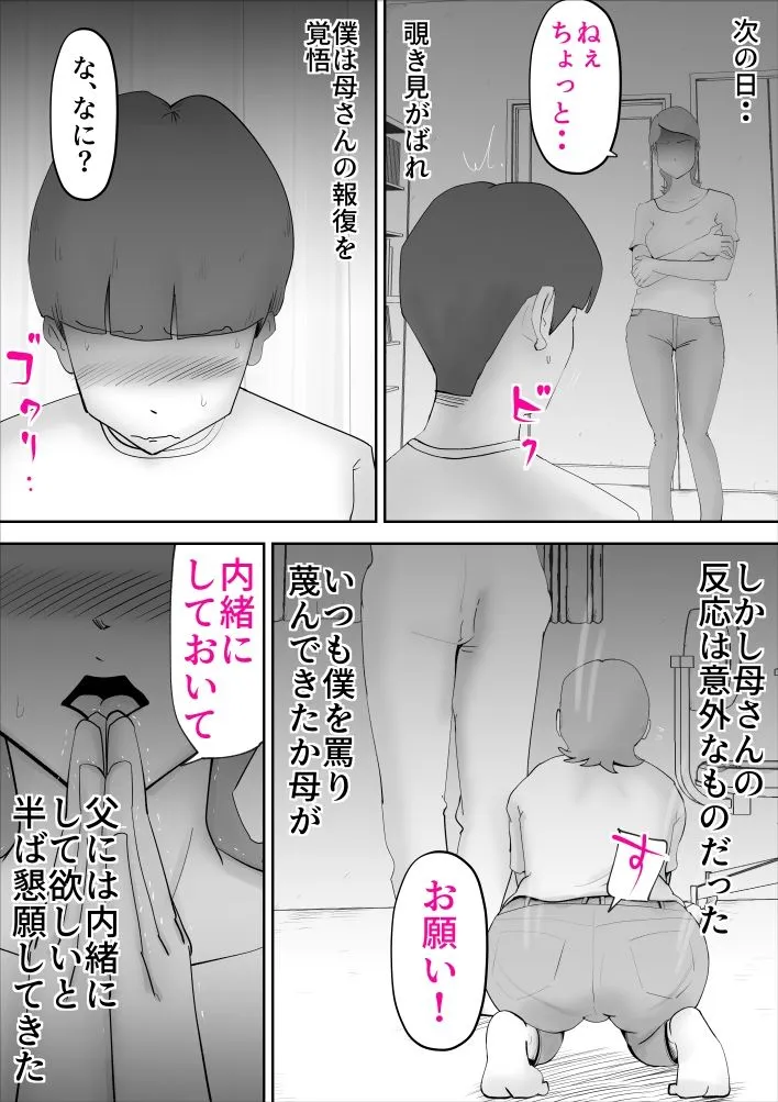 母さんがあっさり僕に堕ちた日