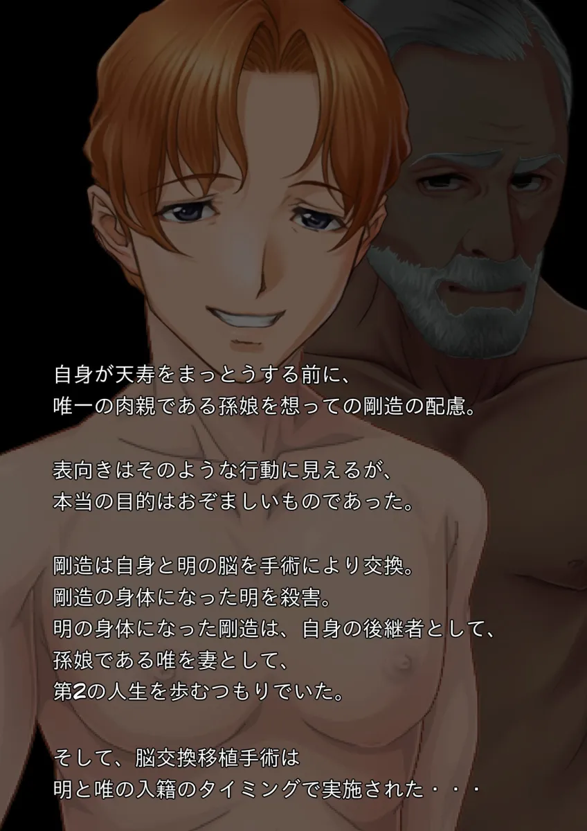 手術系性転換 脳移植で孫娘の身体になった祖父がビッチギャルになるお話し