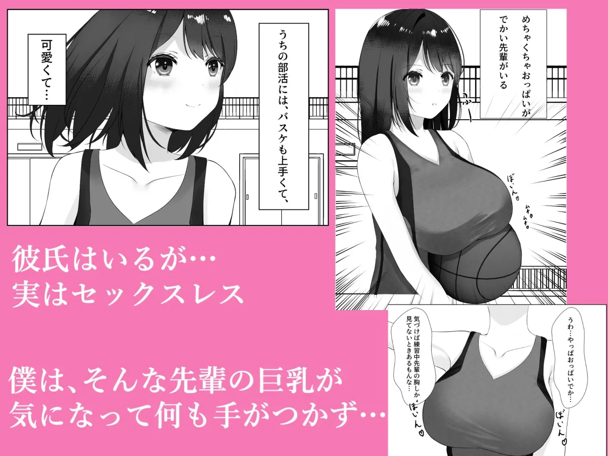 セックスレスな巨乳先輩と既成事実を作ってしまったお話