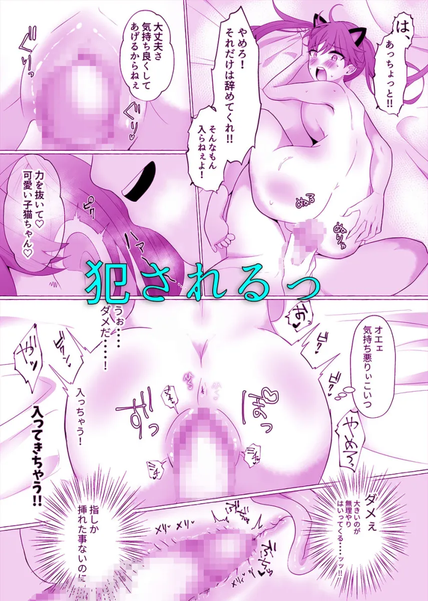 戦士の俺がメス猫娼婦になんか絶対ならない！