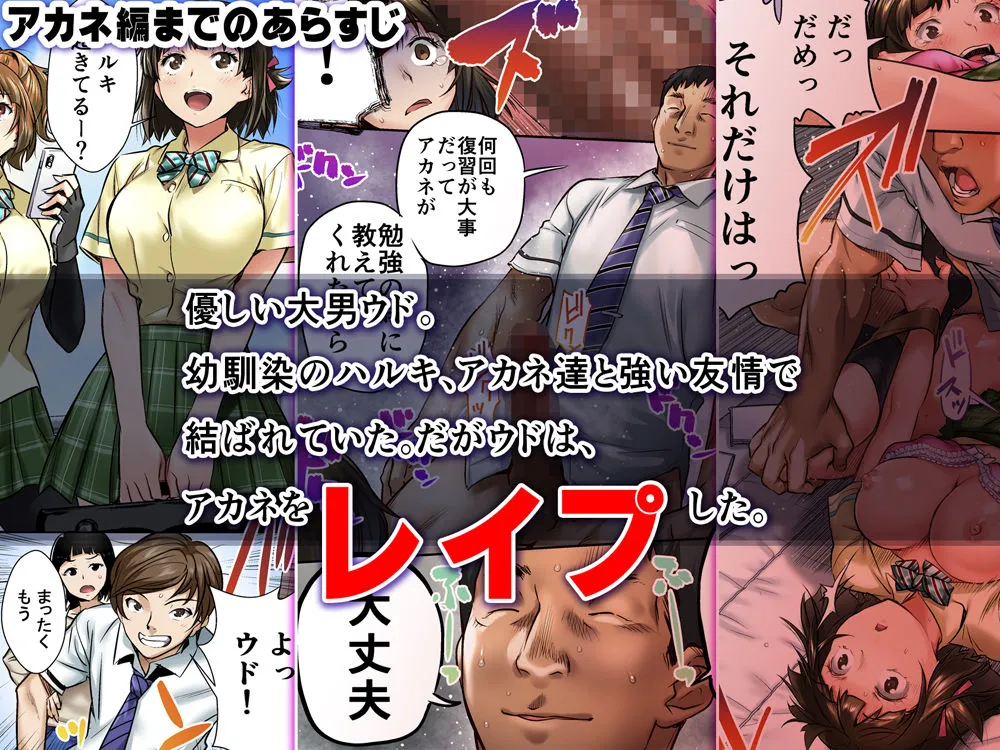 ウド「サチエも何回もレイプすると気持ちよくなるんだ。」