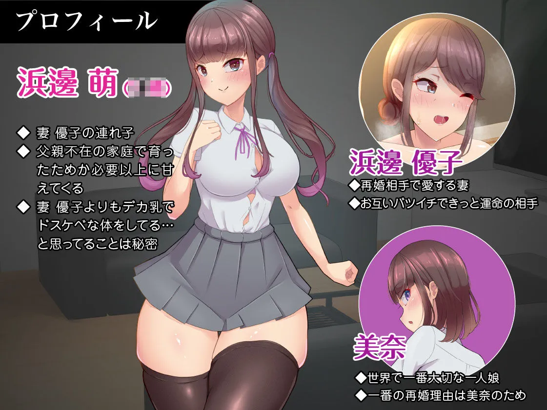 妻の連れ子JKなんかに負けるワケないっ…！新婚生活を守るハズが逆NTRでマゾ堕ち敗北させられた僕