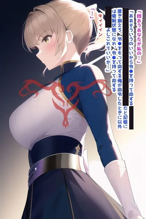 【催眠ド変態セイバー】Hypnosis de Hentai Saver【AI生成】CG集