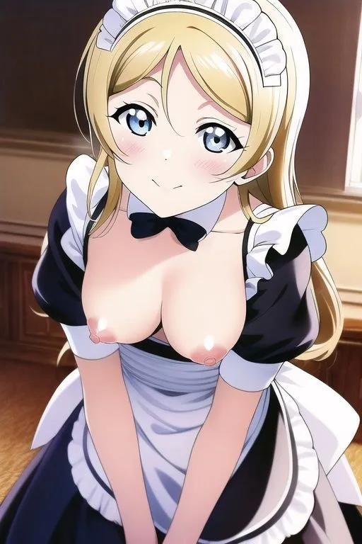 ラブライブ！CG集 絢瀬絵里（メイド） R-18あり