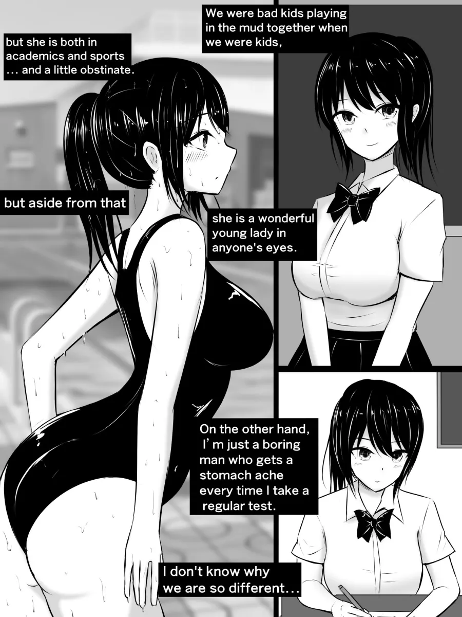 ずっと好きだった幼馴染は、既に先輩のものだった（JP/EN）