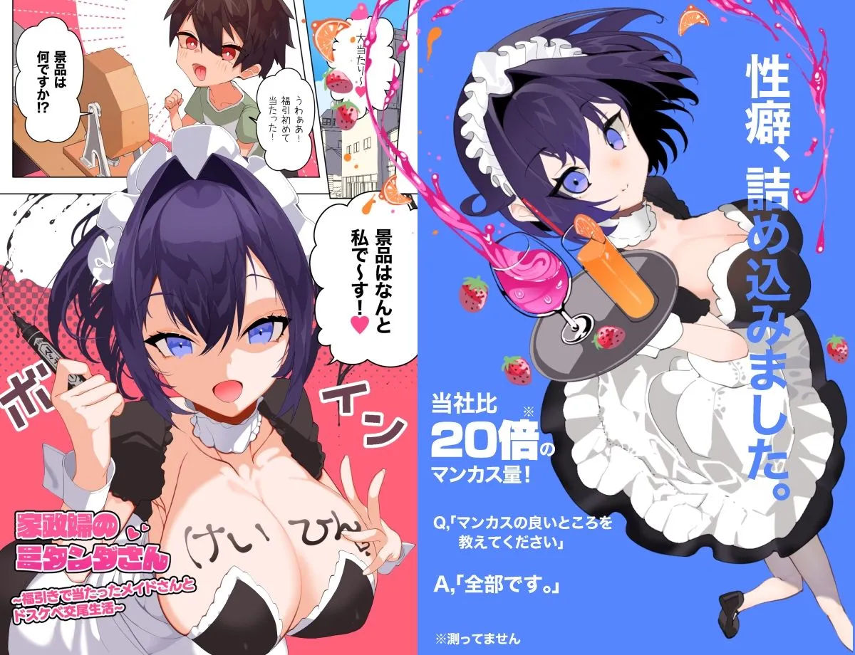 家政婦のミタンダさん～福引きで当たったメイドさんとドスケベ交尾生活～