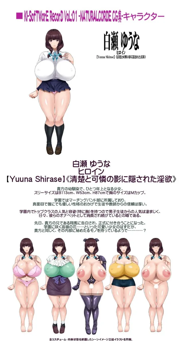 KI-SofTWarE RecorD VoL:01 -NATURALCORDE ＣＧ集-【早期購入割引２５％ＯＦＦ】