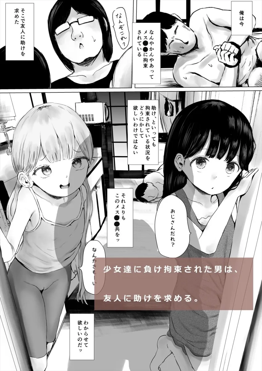 あおり女子L編 その2 友人に頼んでメスガキをわからせてもらった話