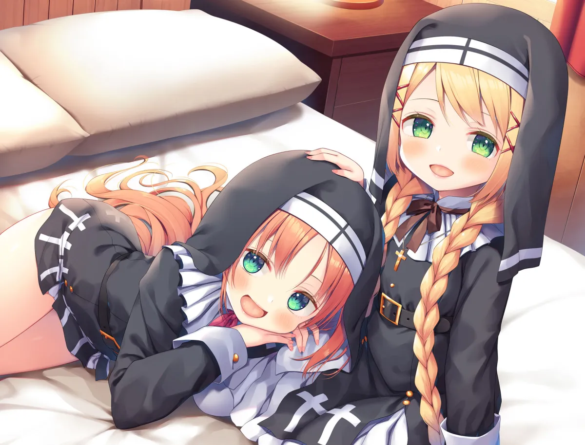 【甘えんぼ耳舐め】えっちな教会懺悔室～バブみ美少女エリーちゃんと甘えんぼシャルロット～【プレミアムフォーリー】