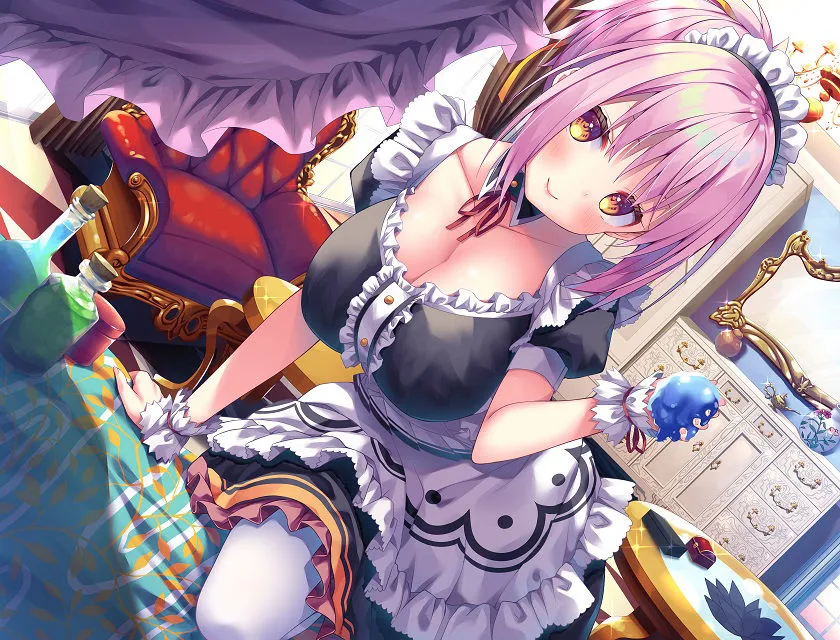 【耳舐めスライム】『Healing of King～クールなメイドのスライム責め～』