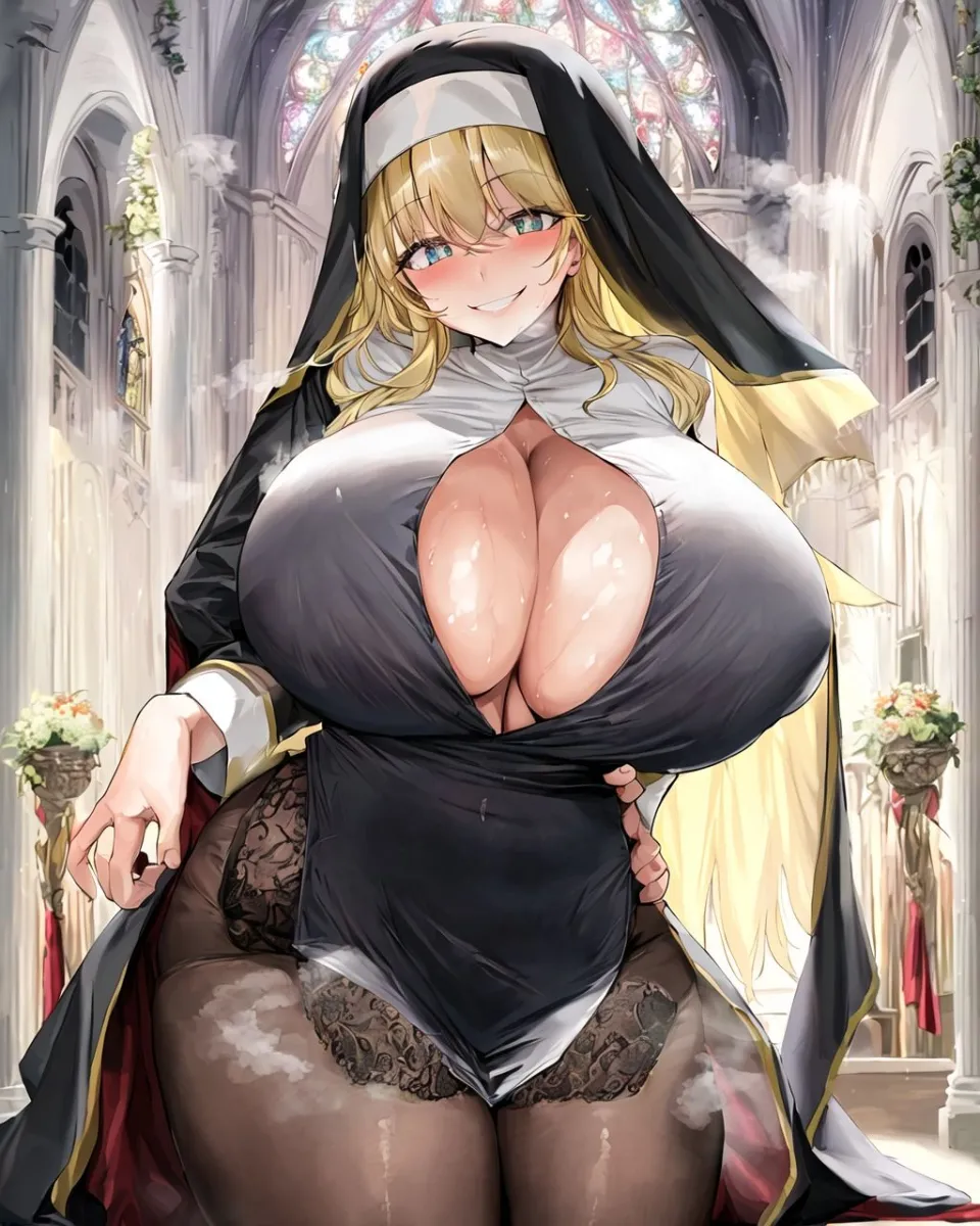 ［湿度高め！］発情爆乳シスターのドスケベ誘惑