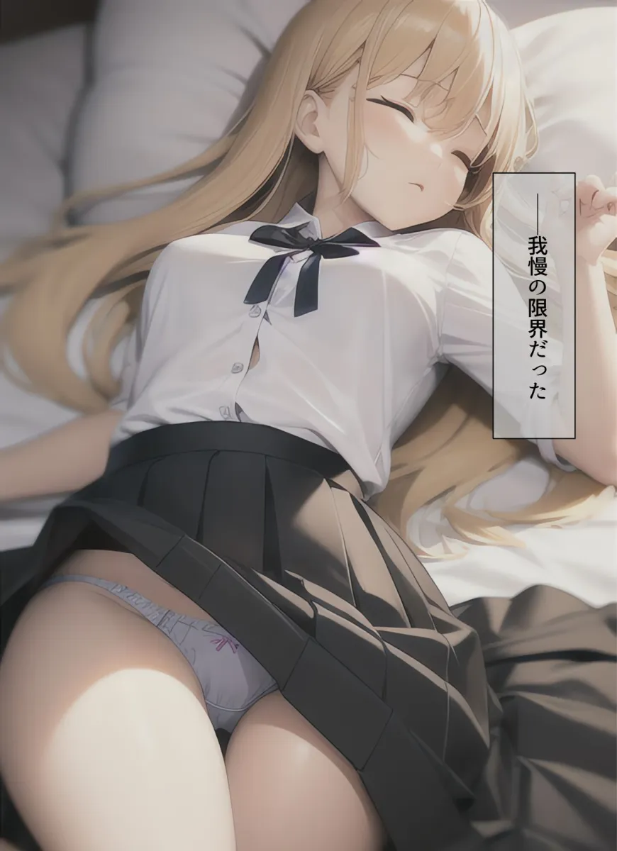 寝ている社長の娘をオナホのように使わせてもらう話