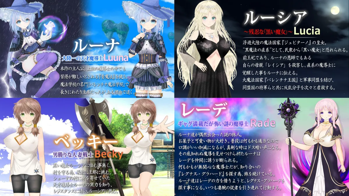 【蒼魔導士ルーナ】～天才魔導士と伝説の魔導士～