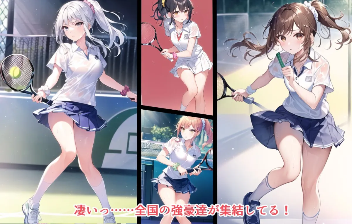 全国有名テニス少女 催眠輪姦合宿