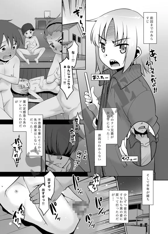 うちの兄貴が女の子になったからみんなでマワそうぜ！2
