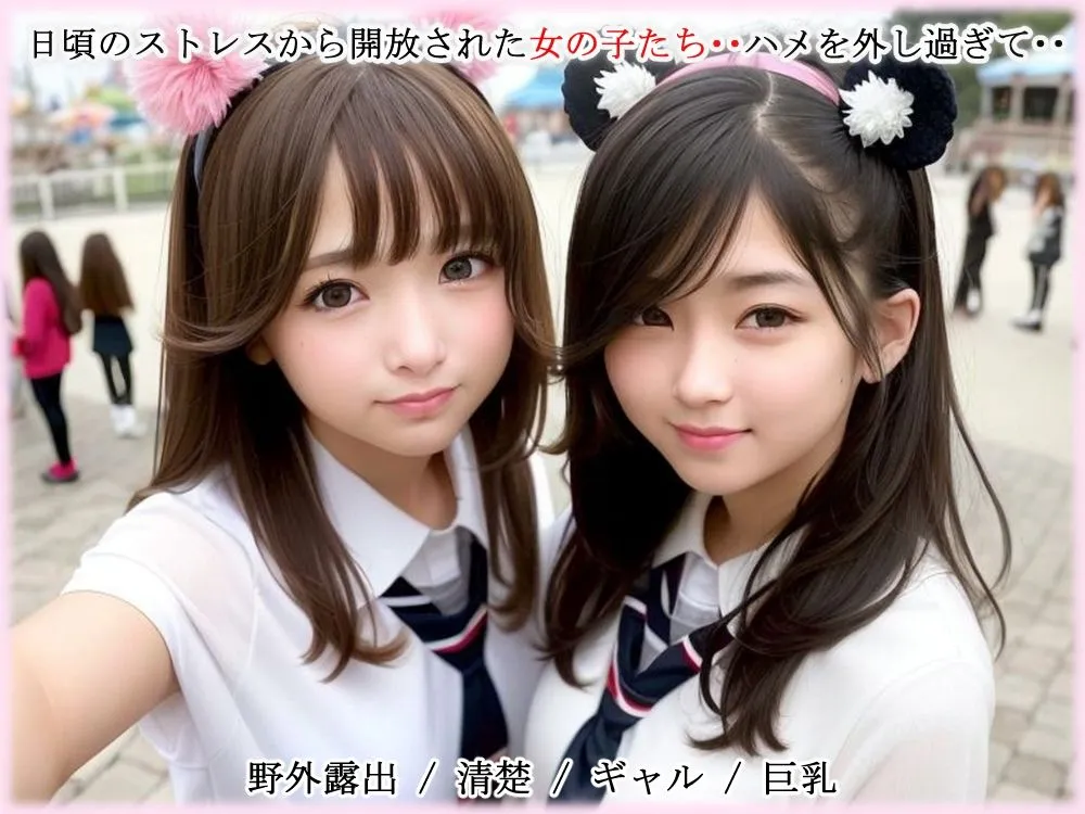 激カワ露出 テーマパーク編 - Vol.07