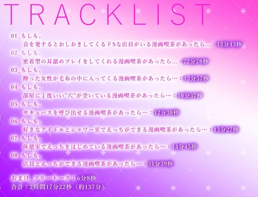 【期間限定110円＋2大特典付】もしもXXな漫画喫茶があったら…。〜絶対に騒いではいけない！？エチエチドキドキ満載8シチュエーション〜