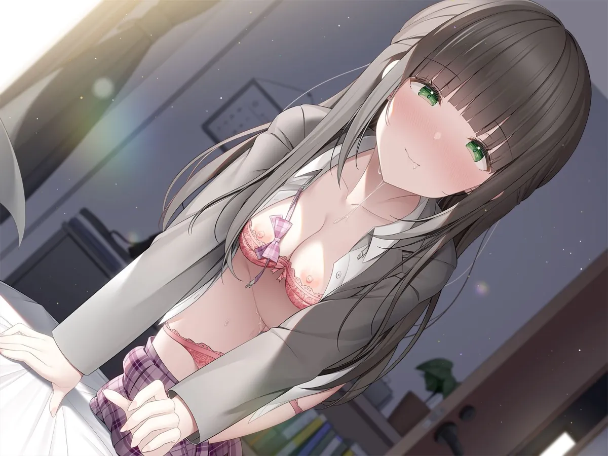 清楚JKはおちんぽ大好きなようです〜毎朝、朝立ち生搾り〜【KU100】