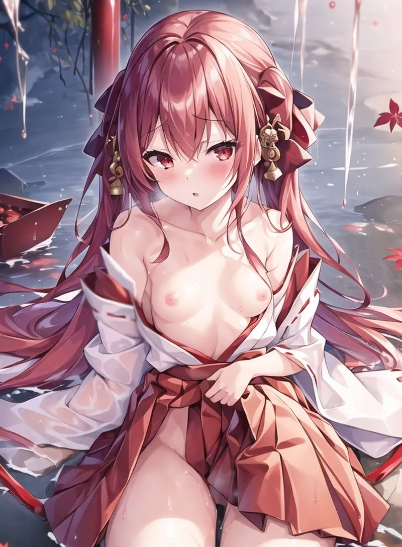 今でも穿いてない巫女さんがいると噂の地方神社に行ってきた！