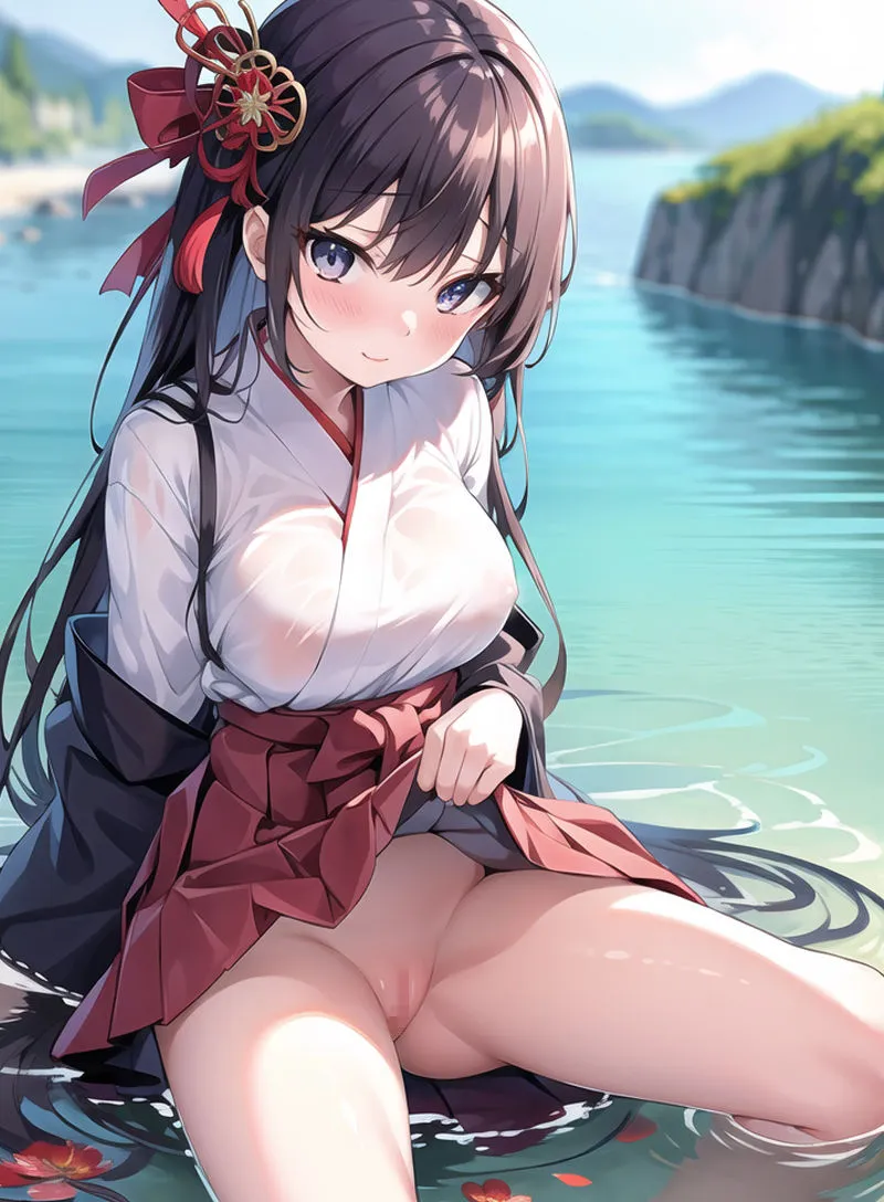 今でも穿いてない巫女さんがいると噂の地方神社に行ってきた！