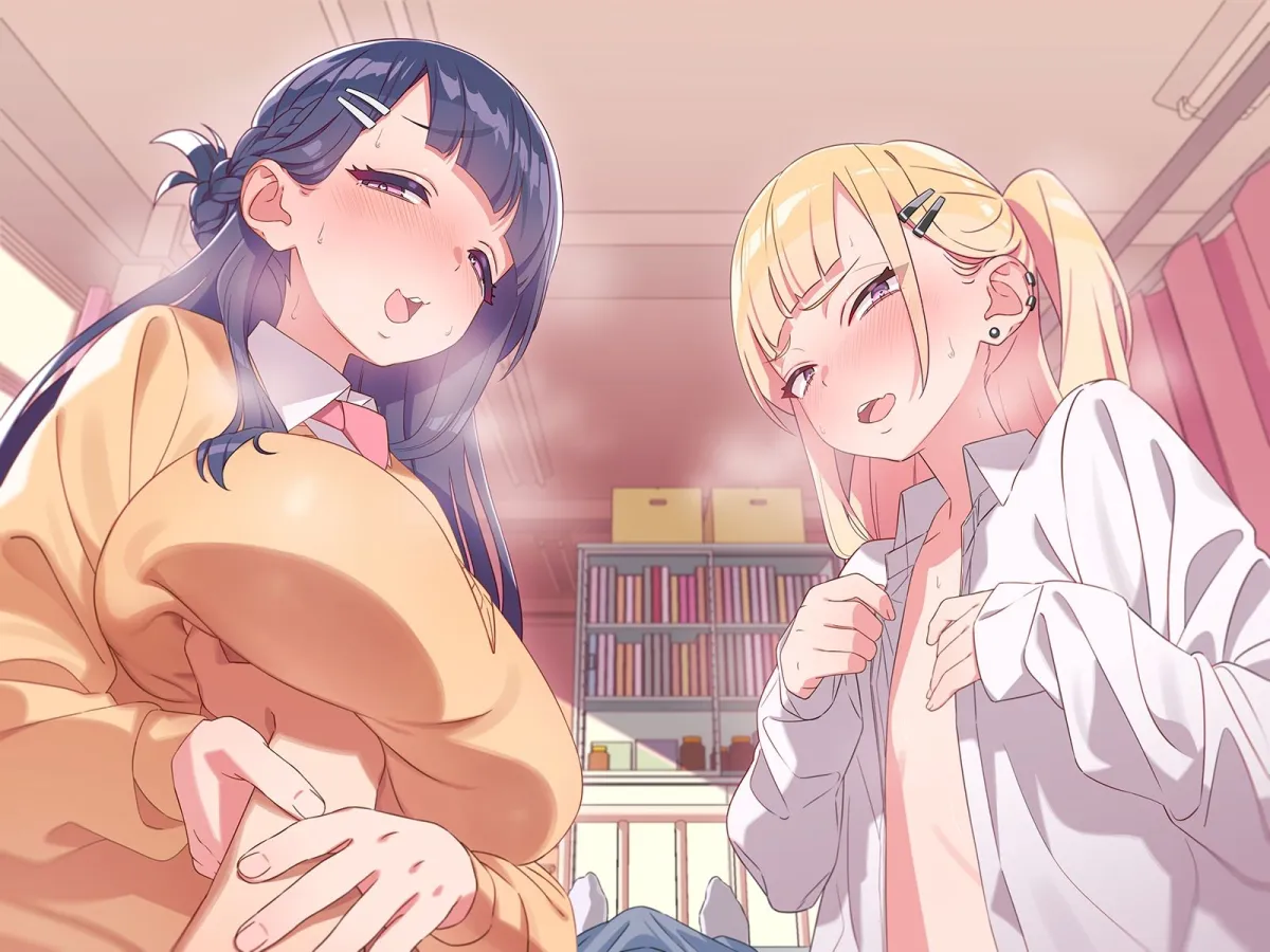 えっちな耳舐め学園天国〜バブみ巨乳はづきとメスガキやよい〜