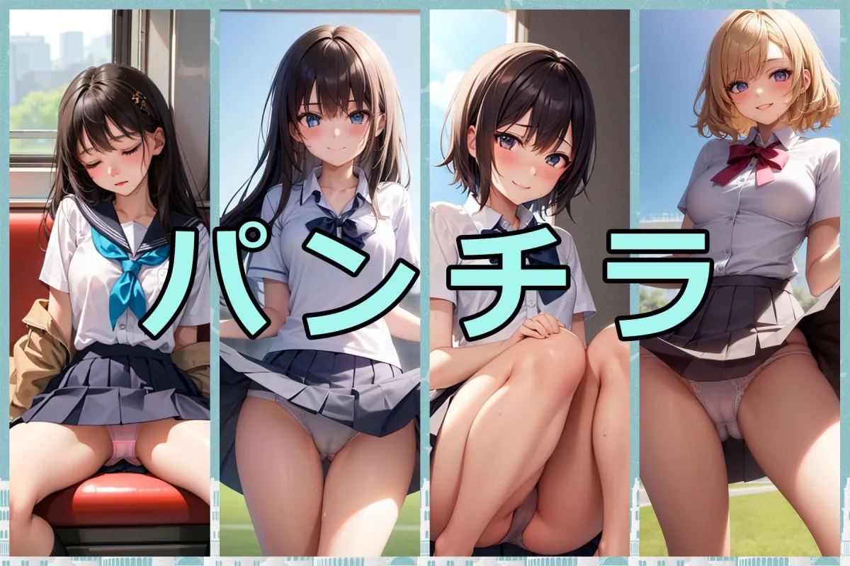 200枚収録！ AI画像集 バック・パンチラ・騎乗位・中出し詰め合わせ