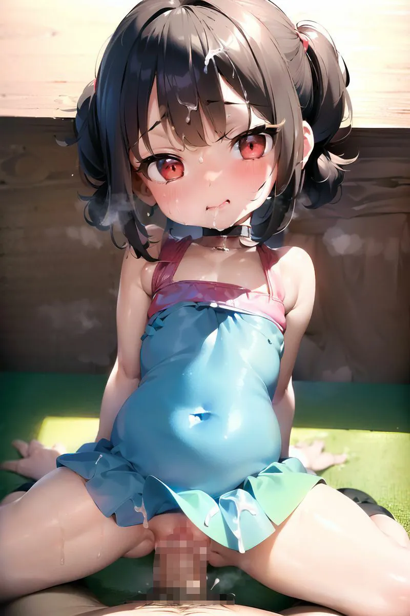 小さい女の子たちとセックスし放題 ボテ腹になっても中出ししていいよ♪