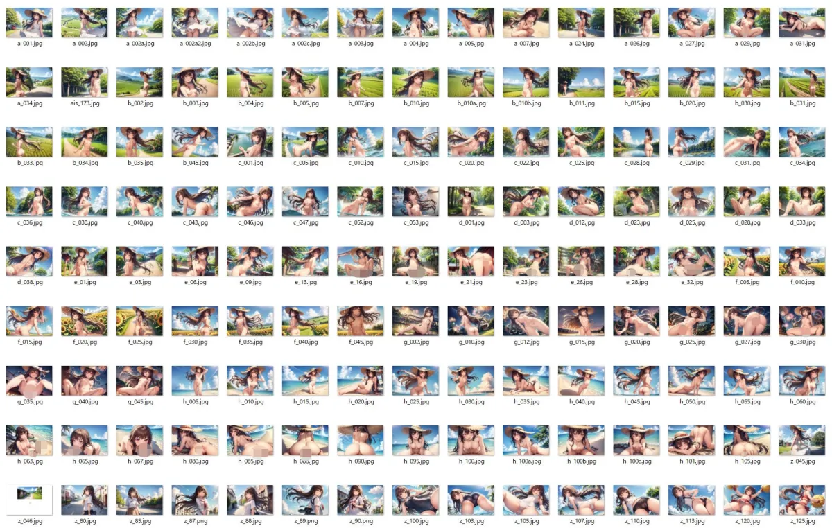 人気のない田舎で全裸な夏休み