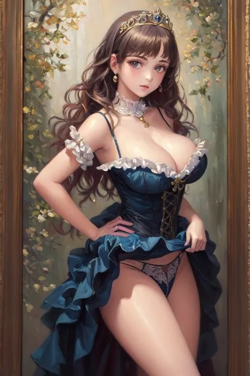 ビクトリアンおパンツ絵画